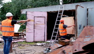 Демонтаж гаражей в Кстово, цена от 1732 руб. – услуги под ключ от 2Землекопа-Ксв